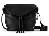 Silverlake Leather Crossbody Bag Black view