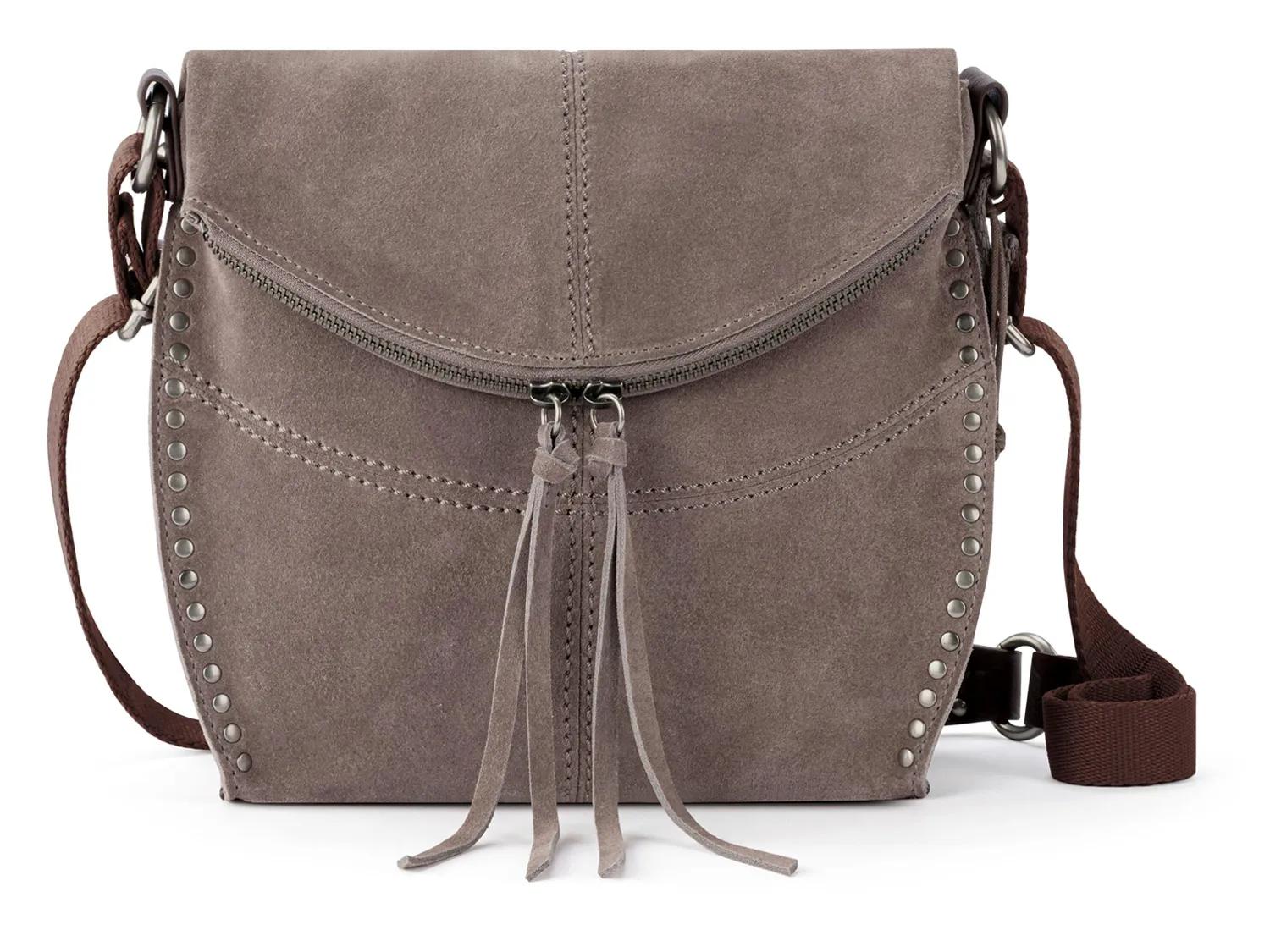 The Sak Silverlake Leather Crossbody Bag | Women's | Mushroom Suede | Size Not Applicable | Handbags