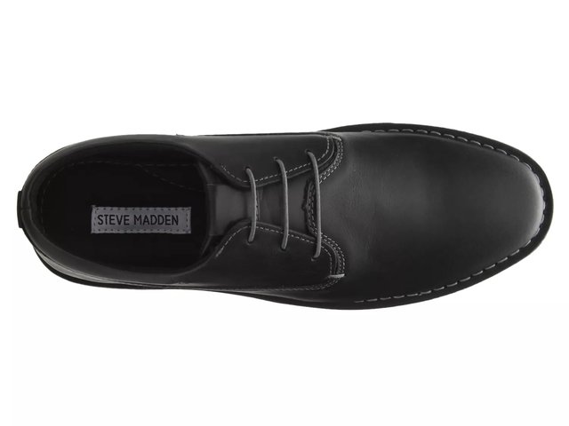 Steve Madden Black Harpoon Oxford Leather Shoes NWT Steve Madden Men main image 2