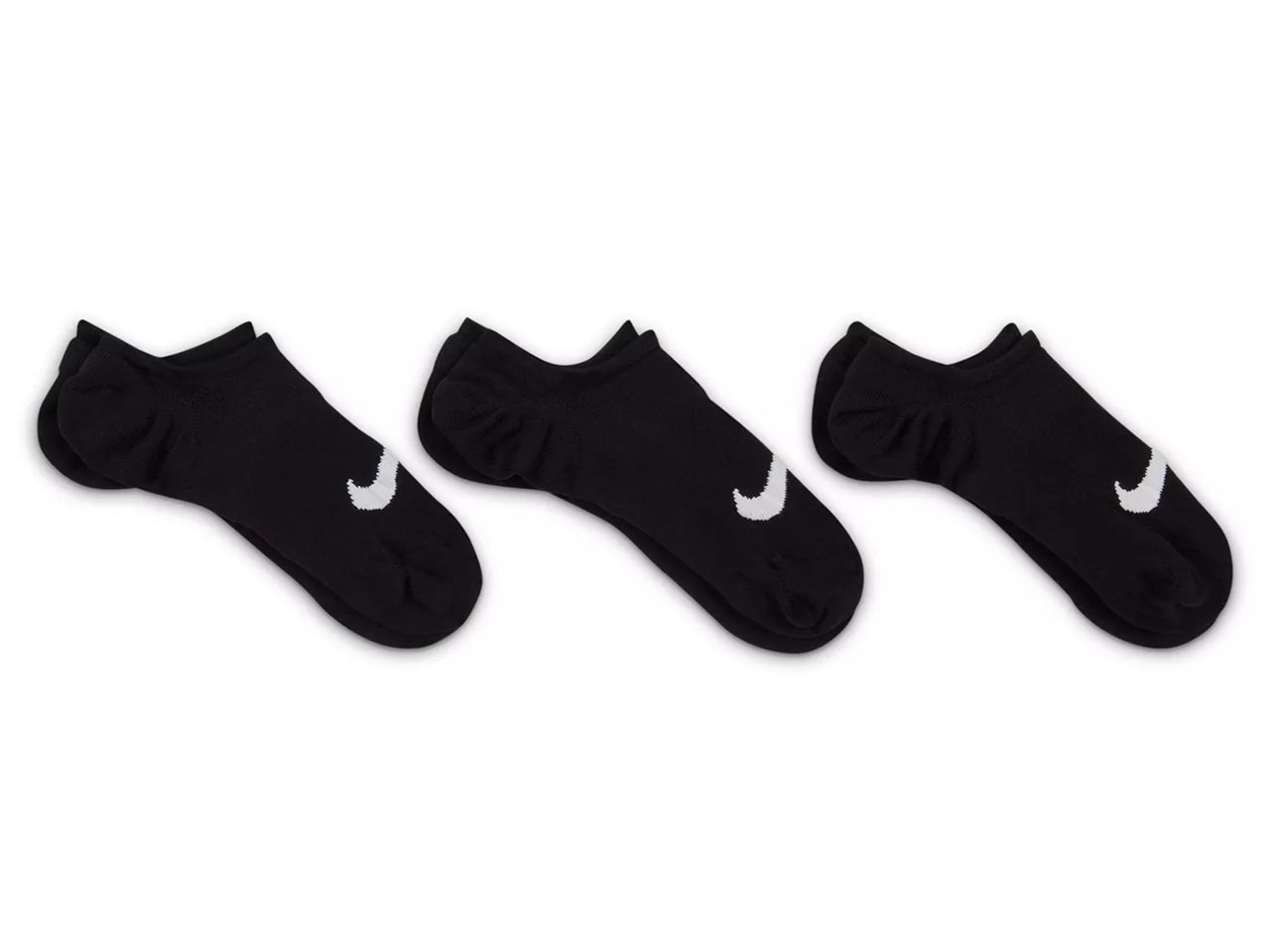 Everyday Plus Lightweight Women's No Show Liners - 3 Pack