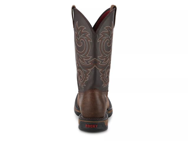 Long Range Steel Toe Western Boot