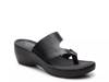 Laurel Wedge Sandal - Women's Black view