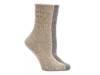 Ribbed Women's Boot Socks - 2 Pack Tan/Grey view