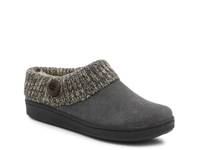 Suede Scuff Slipper Grey view