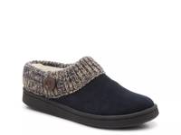 Suede Scuff Slipper Navy view