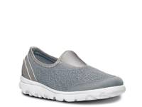 Travel Slip-On Sneaker Silver Metallic view