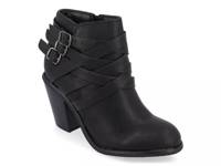 Strap Bootie Black view