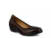 Kartii Wedge Pump Dark Brown view