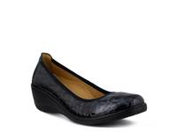 Kartii Wedge Pump Navy view