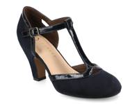 Olina Pump Navy Suede view