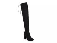 Maya Wide Calf Over-the-Knee Boot Black view