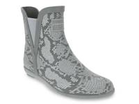Piccadilly Rain Boot Grey Snake Print view