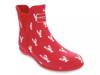Piccadilly Rain Boot Red/White Lobsters view