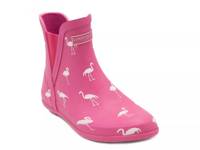Piccadilly Rain Boot Pink/White Flamingo view