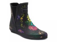 Piccadilly Rain Boot Black/Multicolor Floral view