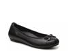 Minna Ballet Flat Black Leather view