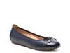 Minna Ballet Flat Navy view
