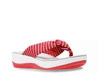 Cloudsteppers Arla Glison Wedge Sandal Red view