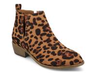 Rimi Bootie Brown/Black Leopard Print Fabric view