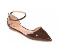 Reba Flat Dark Brown view