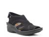 Dream Wedge Sandal Black view