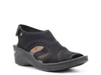 Dream Wedge Sandal Black view