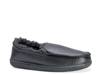 Moccasin Slipper - Men's Black view