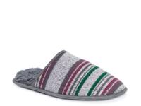 Gavin Slipper Gray/Burgundy/Green view