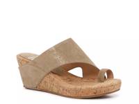 Gyer Wedge Sandal Bronze view
