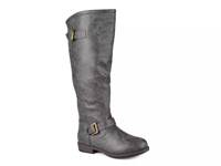 Spokane Wide Calf Riding Boot Grey view