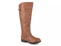 Spokane Wide Calf Riding Boot Cognac view
