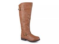 Spokane Extra Wide Calf Riding Boot Cognac view