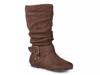 Shelley-6 Wide Calf Boot Brown view
