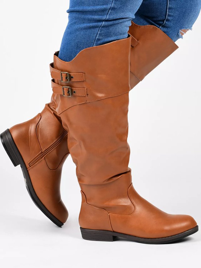 Journee Tori Extra Wide Calf Boot - Free Shipping | DSW