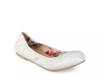 Lindy Ballet Flat White view