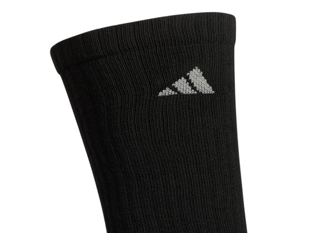 Athletic Cushioned Men's Crew Socks - 6 Pack