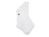 Athletic Cushioned Men's Crew Socks - 6 Pack White view