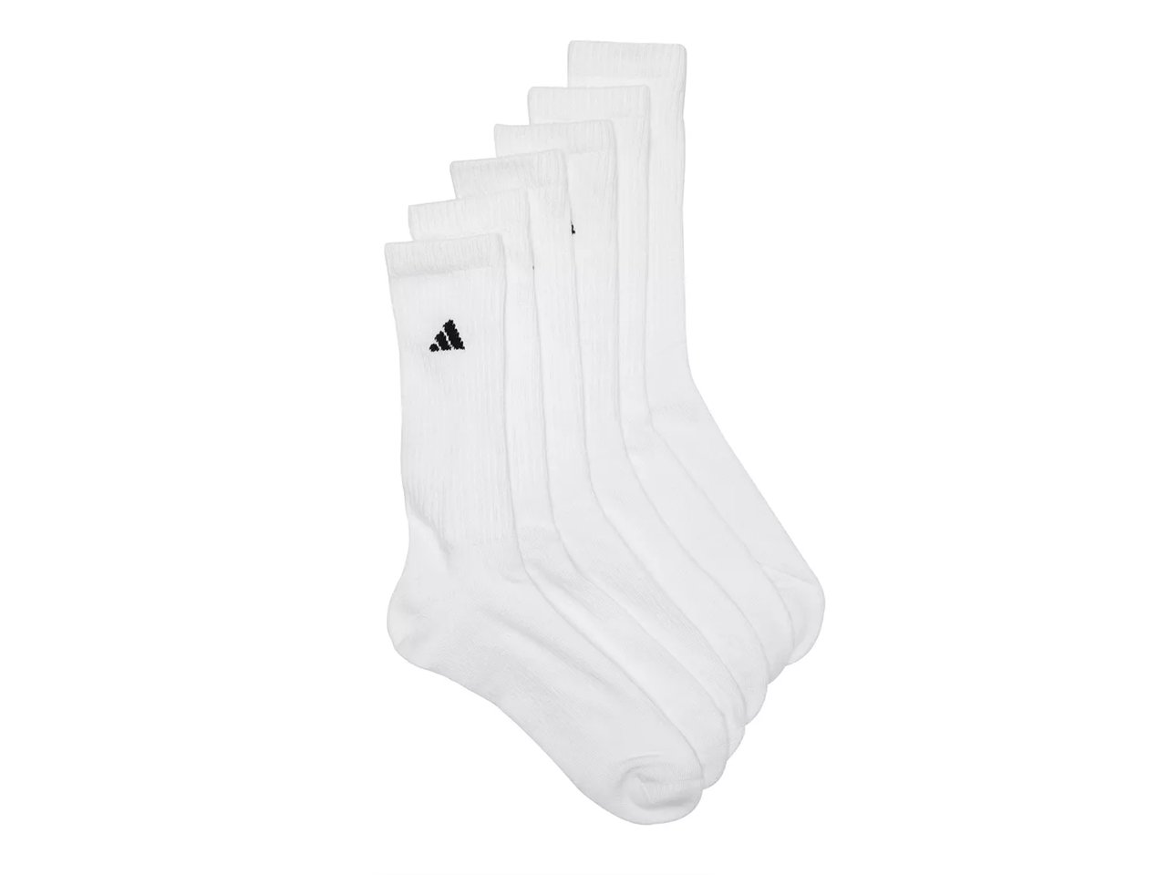 Athletic Cushioned Men's Crew Socks - 6 Pack
