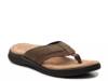 Laguna Flip Flop Dark Tan view