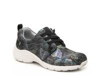 Velocity Work Sneaker Black/Multicolor Butterflies Suede view
