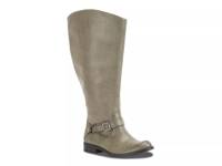 Quinn Extra Wide Calf Riding Boot Grey view