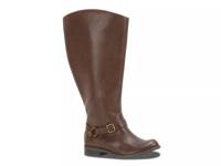 Quinn Extra Wide Calf Riding Boot Brown view