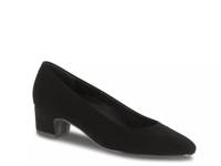 Prim Pump Black Faux Suede view