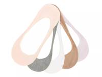 Mesh Flower Women's No Show Liners - 5 Pack Multicolor view