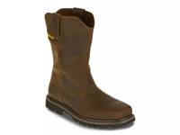 Wellston Steel Toe Work Boot Dark Brown view