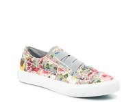 Marley Slip-On Sneaker Grey/Multicolor Floral Canvas view