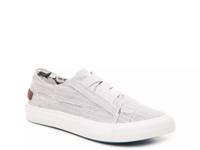 Marley Slip-On Sneaker Grey/White Striped Canvas view