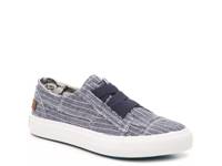 Marley Slip-On Sneaker Blue/White Stripe Canvas view