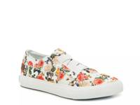 Marley Slip-On Sneaker White/Pink/Yellow Floral Canvas view