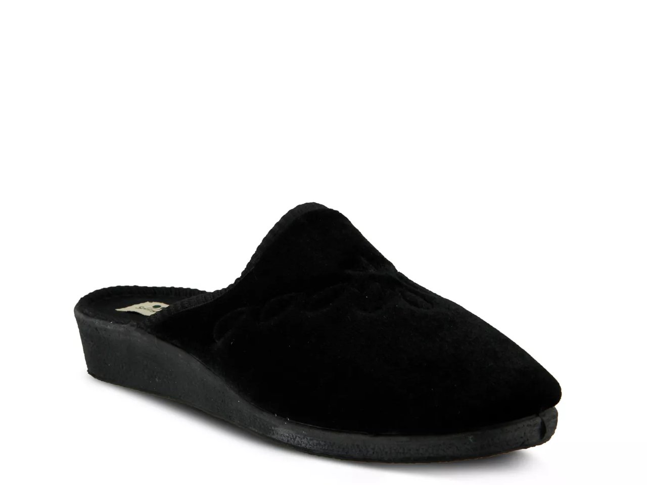 Josie Velvet Slide Slipper